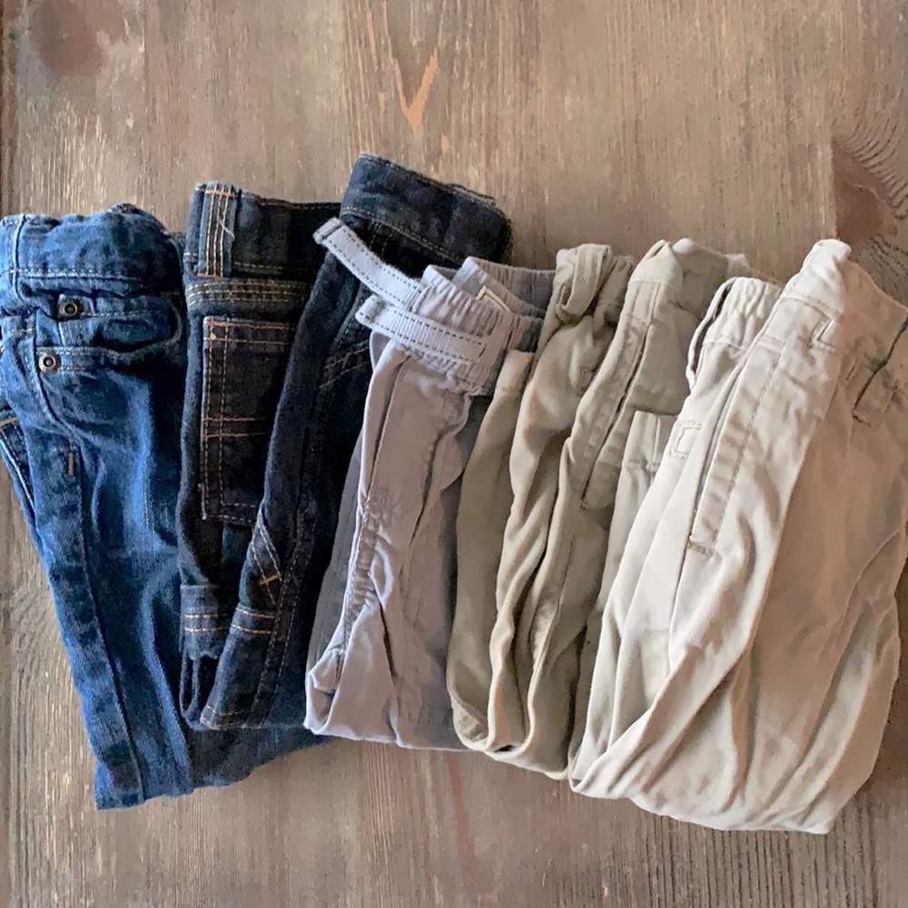 Bundle of pants for toddler